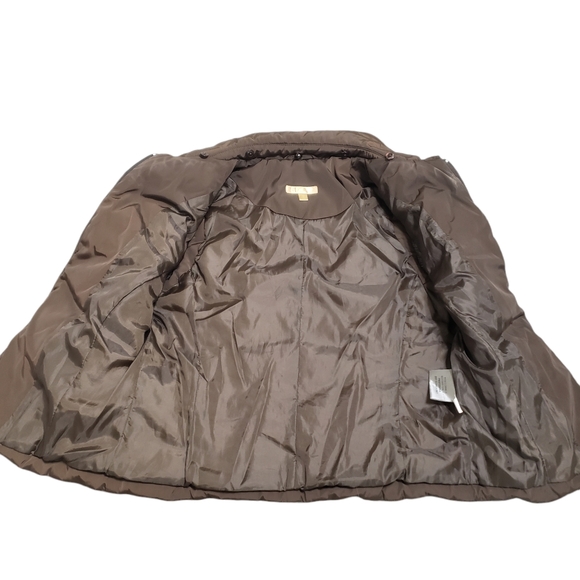 Wilsons Leather Womens Brown Down Puffer Vest Sz Small Outdoors Gorpcore Hiking - Picture 5 of 10